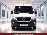 Begagnad Mercedes Sprinter Progressive 2021 Vit Van