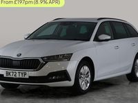 Used Skoda Octavia SE Technology 110 HP (80 kW) 2022 White Estate