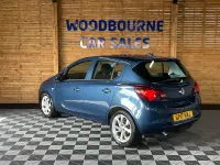 Used Vauxhall Corsa 90 HP (66 kW) 2017 Blue Hatchback