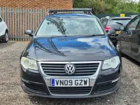Used VW Passat Highline 140 HP (102 kW) 2009 Black Estate
