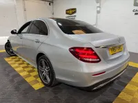 Used Mercedes E220 AMG Line Premium Plus 194 HP (142 kW) 2017 Silver Sedan