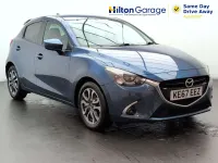 Used Mazda 2 Inclusive 2017 Blue Hatchback