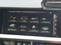 Used Audi A3 S-Line 147 HP (108 kW) 2022 Black Sedan