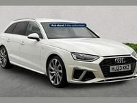 Used Audi A4 S-Line 204 HP (150 kW) 2023 White Estate