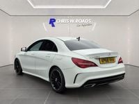 Used Mercedes CLA220 AMG line 170 HP (125 kW) 2018 White Sedan