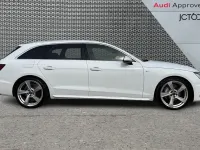 Used Audi A4 S-Line 200 HP (147 kW) 2024 White Estate