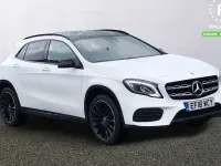 Used Mercedes GLA200 AMG Line Premium Plus 156 HP (114 kW) 2018 White SUV