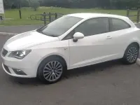 Used Seat Ibiza CONNECT 90 HP (66 kW) 2016 White Hatchback