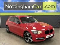Used BMW 116 Sport Line 116 HP (85 kW) 2013 Red Hatchback