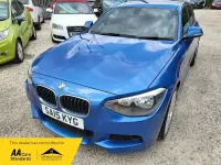 Used BMW 116 M Sport 109 HP (80 kW) 2015 Blue Hatchback
