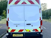 Used Ford Transit 130 HP (95 kW) 2018 White Van