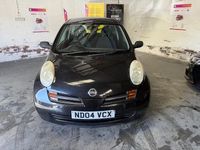 Used Nissan Micra S 2004 Black Hatchback