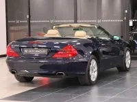 Used Mercedes SL350 245 HP (180 kW) 2003 Blue Cabriolet