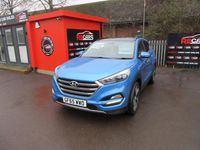 Used Hyundai Tucson Premium SE 136 HP (100 kW) 2015 Blue SUV