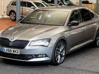 Used Skoda Superb SportlinePlus 150 HP (110 kW) 2019 Grey Hatchback