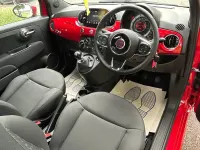 Used Fiat 500 2024 Red Hatchback