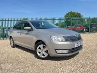 Used Skoda Rapid SE 90 HP (66 kW) 2017 Beige Hatchback