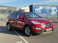 Usado Hyundai Santa Fe Premium 2014 Rojo SUV