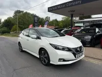 Used Nissan Leaf N-Connecta 110 kW (150 HP) 2021 White Hatchback