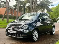 Usado Fiat 500 Lounge 69 HP (50 kW) 2016 Preto Citadino
