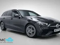 Used Mercedes C200 AMG line 224 HP (164 kW) 2023 Grey Estate