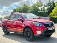 Used SsangYong Musso 181 HP (133 kW) 2018 Red Pickup