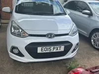 Used Hyundai i10 Premium 67 HP (49 kW) 2015 White Hatchback