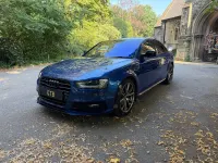 Used Audi A4 Black Edition 2015 Blue Sedan