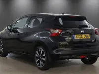 Used Nissan Micra Tekna 90 HP (66 kW) 2018 Black Hatchback