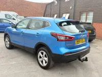 Used Nissan Qashqai Acenta Premium 2018 Blue SUV