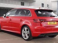 Used Audi A3 S-Line 2014 Red Hatchback