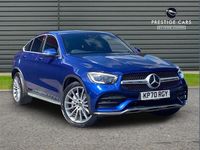 Used Mercedes GLC220 AMG Line Premium 194 HP (142 kW) 2020 Blue Coupe
