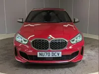 Used BMW M135 Comfort Edition 301 HP (221 kW) 2021 Red Hatchback