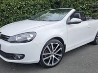 Used VW Golf Cabriolet GT 140 HP (102 kW) 2014 White Cabriolet