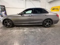 Used Mercedes C250 AMG line 204 HP (150 kW) 2018 Grey Sedan