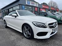 Used Mercedes C300 AMG Line Premium Plus 245 HP (180 kW) 2017 White Cabriolet