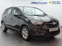 Used Vauxhall Crossland X 81 HP (59 kW) 2018 Black SUV