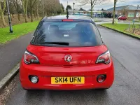 Used Vauxhall Adam Slam 100 HP (73 kW) 2014 Red Hatchback