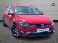 Used VW Golf VIII Edition 130 HP (95 kW) 2020 Red Hatchback