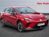 Used MG MG4 EV SE 150 kW (204 HP) 2023 Red Hatchback