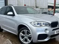 Used BMW X5 M Sport 258 HP (189 kW) 2015 Silver SUV
