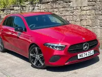 Used Mercedes A180 136 HP (100 kW) 2024 Red Hatchback