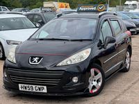 Used Peugeot 207 Sport 120 HP (88 kW) 2009 Black Estate