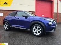 Usado Nissan Juke N-Connecta 114 HP (83 kW) 2022 Azul SUV