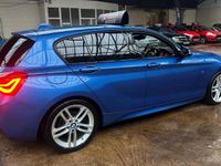 Used BMW 120 M Sport 2017 Blue Hatchback