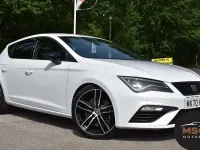 Used Seat Leon CUPRA 290 HP (213 kW) 2020 White Hatchback