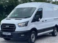 Used Ford Transit S 105 HP (77 kW) 2020 White Van