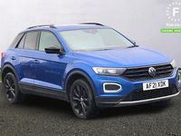 Used VW T-Roc Black Edition 150 HP (110 kW) 2021 Blue SUV