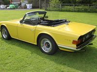 Used Triumph TR6 150 HP (110 kW) 1968 Yellow Cabriolet