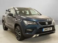 Used Seat Ateca XCELLENCE Lux 150 HP (110 kW) 2019 Blue SUV